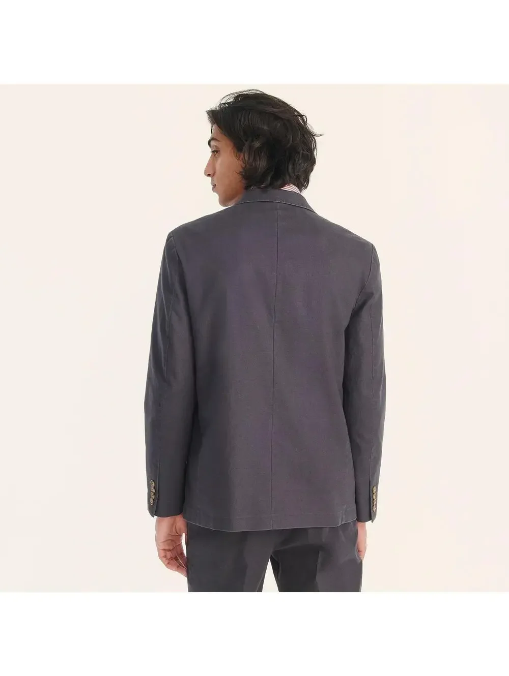J Crew Classic fit suit jacket in stretch hemp organic XL
